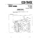 Sony CCD-TR45E (serv.man5) Service Manual