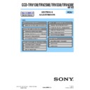 Sony CCD-TRV138, CCD-TRV238E, CCD-TRV338, CCD-TRV438E (serv.man2) Service Manual