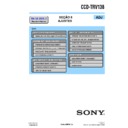 Sony CCD-TRV138 (serv.man2) Service Manual