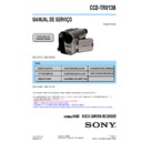 Sony CCD-TRV138 Service Manual