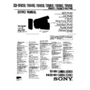 Sony CCD-TRV31E, CCD-TRV41E, CCD-TRV51E, CCD-TRV61E, CCD-TRV81E, CCD-TRV91E Service Manual