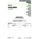 Sony DCR-DVD101, DCR-DVD101E, DCR-DVD91E (serv.man11) Service Manual