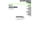 Sony DCR-DVD101, DCR-DVD101E, DCR-DVD91E (serv.man5) Service Manual