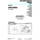 Sony DCR-DVD101, DCR-DVD101E, DCR-DVD91E (serv.man6) Service Manual