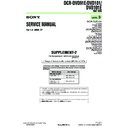 Sony DCR-DVD101, DCR-DVD101E, DCR-DVD91E (serv.man7) Service Manual