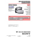 dcr-dvd105, dcr-dvd105e, dcr-dvd605, dcr-dvd605e (serv.man3) service manual