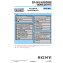 dcr-dvd105, dcr-dvd105e, dcr-dvd605, dcr-dvd605e (serv.man4) service manual