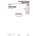 dcr-dvd105, dcr-dvd105e, dcr-dvd605, dcr-dvd605e (serv.man8) service manual