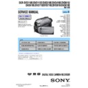 Sony DCR-DVD110E, DCR-DVD115E, DCR-DVD310E, DCR-DVD410E, DCR-DVD610, DCR-DVD610E, DCR-DVD710, DCR-DVD710E, DCR-DVD810, DCR-DVD810E (serv.man2) Service Manual