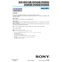 Sony DCR-DVD150E, DCR-DVD450E, DCR-DVD650, DCR-DVD650E, DCR-DVD850, DCR-DVD850E (serv.man3) Service Manual