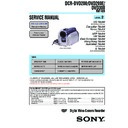 Sony DCR-DVD200, DCR-DVD200E, DCR-DVD300 (serv.man2) Service Manual