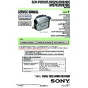 Sony DCR-DVD202E, DCR-DVD203, DCR-DVD203E, DCR-DVD703, DCR-DVD703E Service Manual