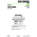 Sony DCR-DVD301 (serv.man5) Service Manual