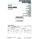 Sony DCR-DVD403, DCR-DVD403E, DCR-DVD803, DCR-DVD803E (serv.man16) Service Manual