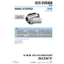 Sony DCR-DVD408 (serv.man2) Service Manual