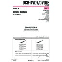 Sony DCR-DVD7, DCR-DVD7E (serv.man7) Service Manual