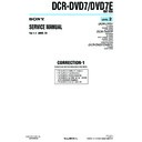 Sony DCR-DVD7, DCR-DVD7E (serv.man8) Service Manual