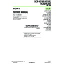 Sony DCR-HC16E, DCR-HC18E, DCR-HC20, DCR-HC20E (serv.man10) Service Manual