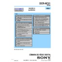 Sony DCR-HC21 (serv.man2) Service Manual