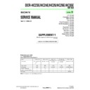 Sony DCR-HC23E, DCR-HC24E, DCR-HC26, DCR-HC26E, DCR-HC35E (serv.man7) Service Manual