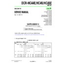 Sony DCR-HC44E, DCR-HC46, DCR-HC46E (serv.man10) Service Manual