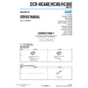Sony DCR-HC44E, DCR-HC46, DCR-HC46E (serv.man12) Service Manual