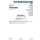 Sony DCR-HC44E, DCR-HC46, DCR-HC46E (serv.man9) Service Manual