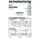 Sony DCR-IP45, DCR-IP45E, DCR-IP55, DCR-IP55E (serv.man8) Service Manual