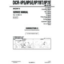 Sony DCR-IP5, DCR-IP5E, DCR-IP7BT, DCR-IP7E (serv.man10) Service Manual