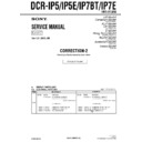 dcr-ip5, dcr-ip5e, dcr-ip7bt, dcr-ip7e (serv.man8) service manual
