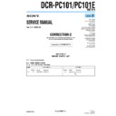 dcr-pc101, dcr-pc101e (serv.man4) service manual