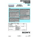 Sony DCR-PC103E, DCR-PC104E, DCR-PC105, DCR-PC105E (serv.man4) Service Manual