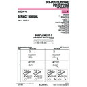 Sony DCR-PC103E, DCR-PC104E, DCR-PC105, DCR-PC105E (serv.man5) Service Manual