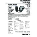 Sony DCR-PC115, DCR-PC115E, DCR-PC120BT, DCR-PC120E Service Manual