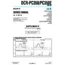 Sony DCR-PC350, DCR-PC350E (serv.man11) Service Manual
