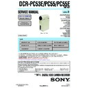 Sony DCR-PC53E, DCR-PC55, DCR-PC55E (serv.man2) Service Manual