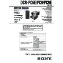 Sony DCR-PC6E, DCR-PC9, DCR-PC9E Service Manual