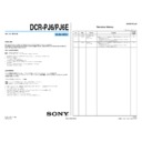 Sony DCR-PJ6, DCR-PJ6E (serv.man3) Service Manual