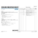 Sony DCR-SR21, DCR-SR21E, DCR-SX21, DCR-SX21E Service Manual