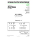 Sony DCR-SR50E, DCR-SR60, DCR-SR60E, DCR-SR70E, DCR-SR80, DCR-SR80E (serv.man11) Service Manual