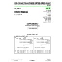 Sony DCR-SR50E, DCR-SR60, DCR-SR60E, DCR-SR70E, DCR-SR80, DCR-SR80E (serv.man8) Service Manual