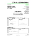 dcr-sr77e, dcr-sr87, dcr-sr87e (serv.man7) service manual