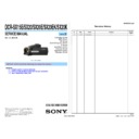 Sony DCR-SX15E, DCR-SX20, DCR-SX20E, DCR-SX20EK, DCR-SX20K (serv.man2) Service Manual