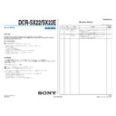 Sony DCR-SX22, DCR-SX22E (serv.man3) Service Manual