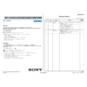 Sony DCR-SX45, DCR-SX45E, DCR-SX65, DCR-SX65E, DCR-SX85, DCR-SX85E (serv.man3) Service Manual