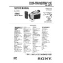 Sony DCR-TRV10, DCR-TRV10E, DCR-TRV8, DCR-TRV8E (serv.man3) Service Manual