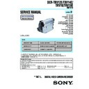 Sony DCR-TRV12E, DCR-TRV14E, DCR-TRV19, DCR-TRV19E (serv.man2) Service Manual
