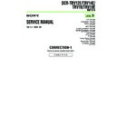 Sony DCR-TRV12E, DCR-TRV14E, DCR-TRV19, DCR-TRV19E (serv.man6) Service Manual