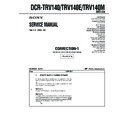 Sony DCR-TRV140, DCR-TRV140E, DCR-TRV140M (serv.man2) Service Manual