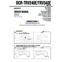 Sony DCR-TRV240E, DCR-TRV340E (serv.man11) Service Manual